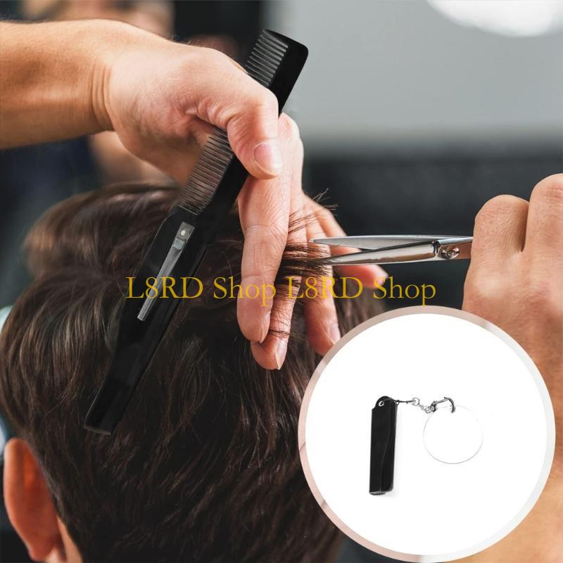 Men'S Grooming Mirror - L8RD Folding Pocket Comb for Men
