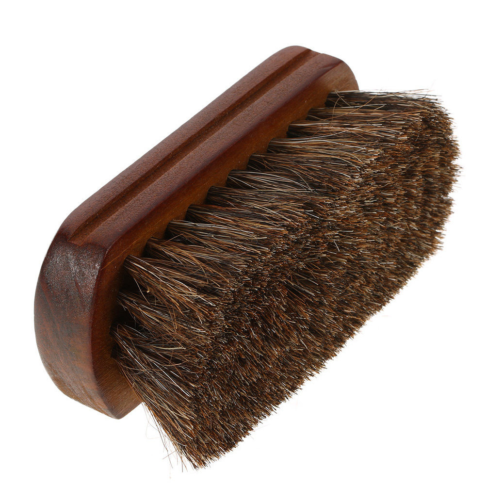 Men'S Grooming Organizer - Beard Brush for Men Firm Horsehair