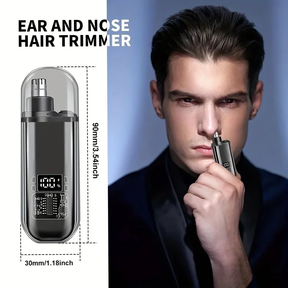 Men'S Grooming Ear Hair - Nose Ear Hair Trimmer Electric Mini