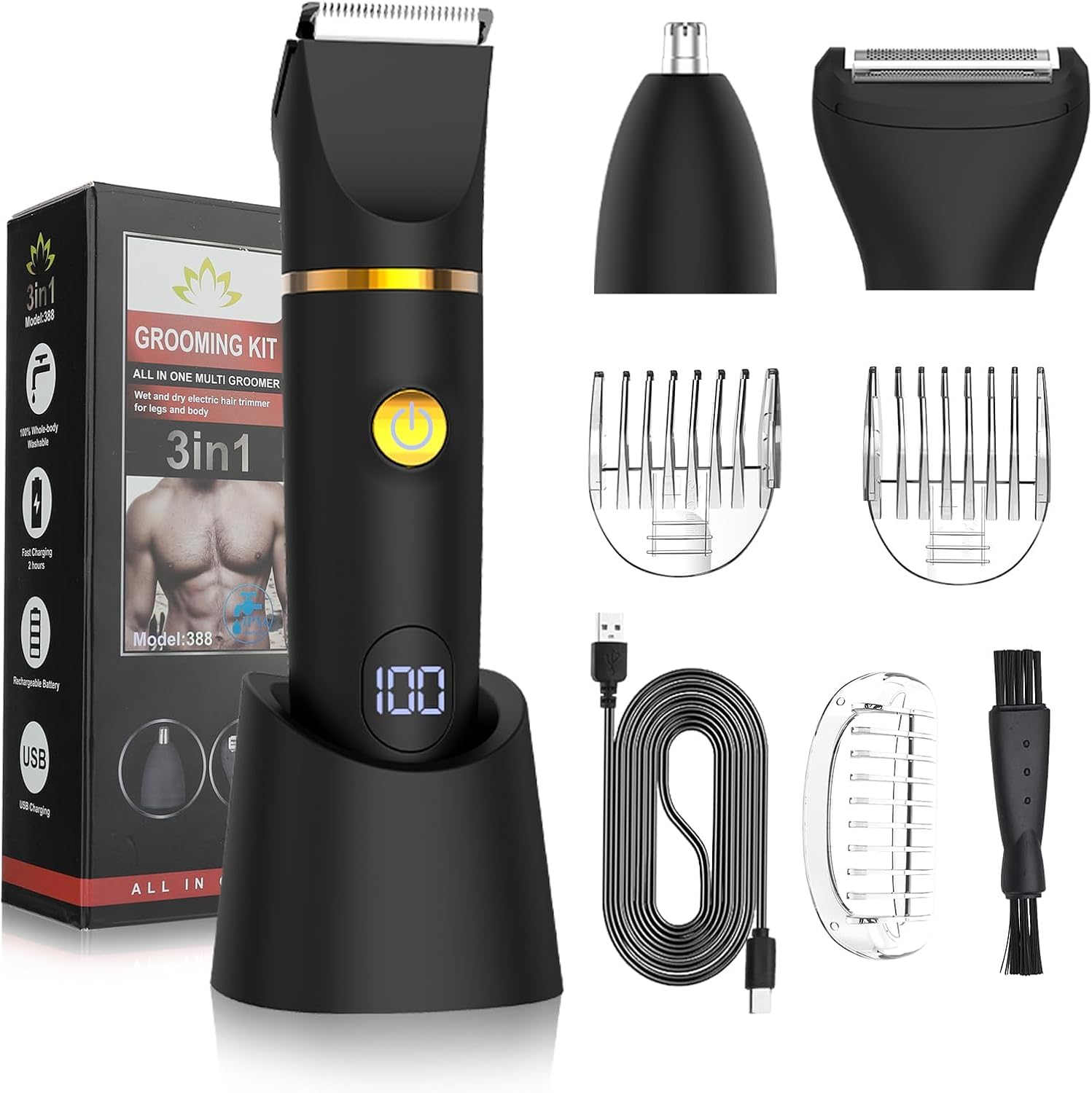 Body Trimmer for Men Woman, 3  - Men'S Grooming Ear Hair review and price