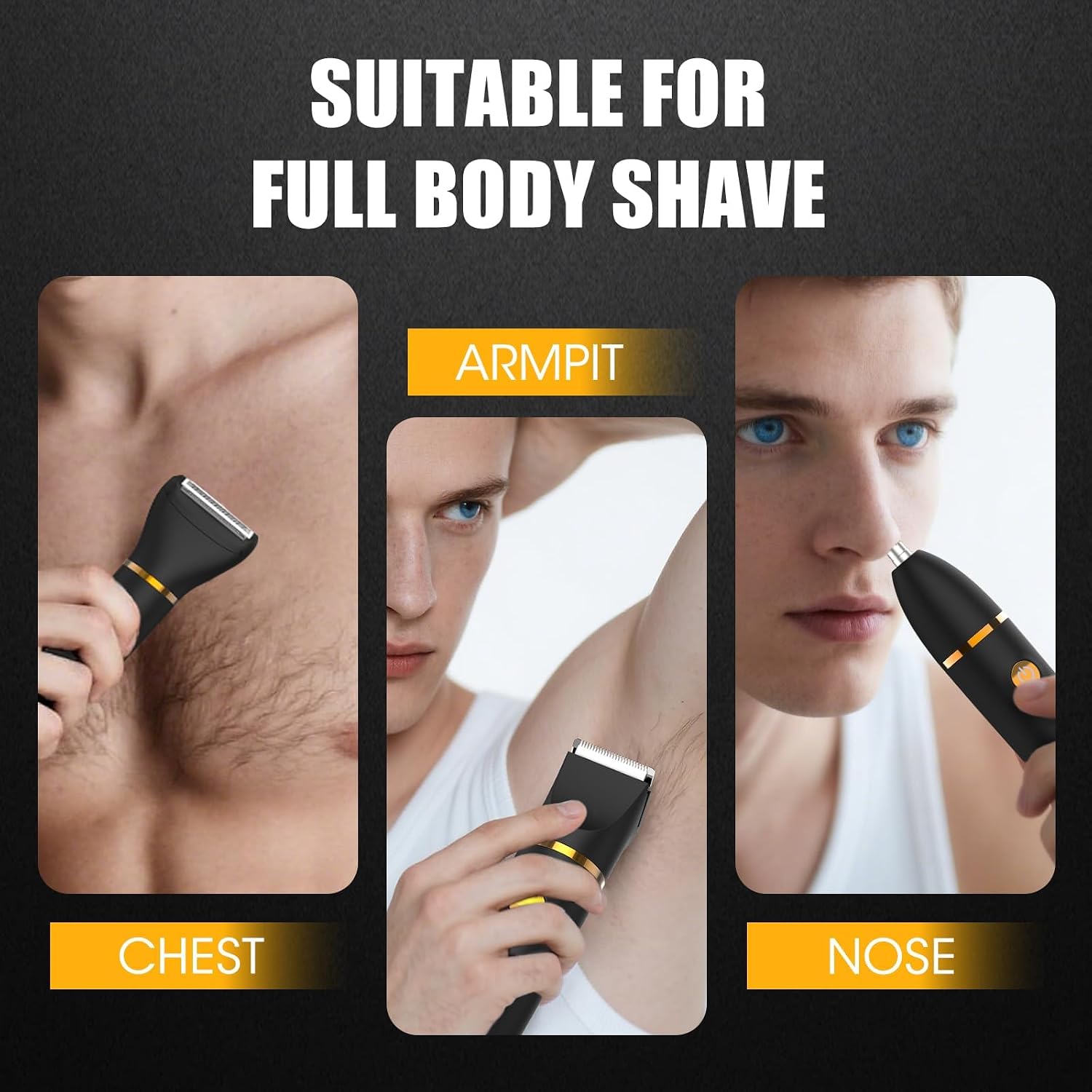 Body Trimmer for Men Woman, 3  - Men'S Grooming Ear Hair review and price