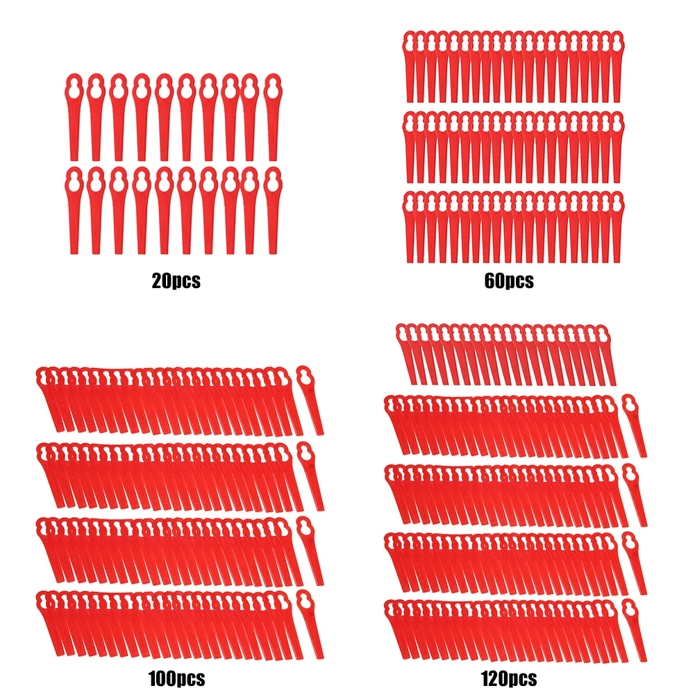 20/60/100/120Pcs Strimmer Blad - Beard Trimmer Cordless review and price