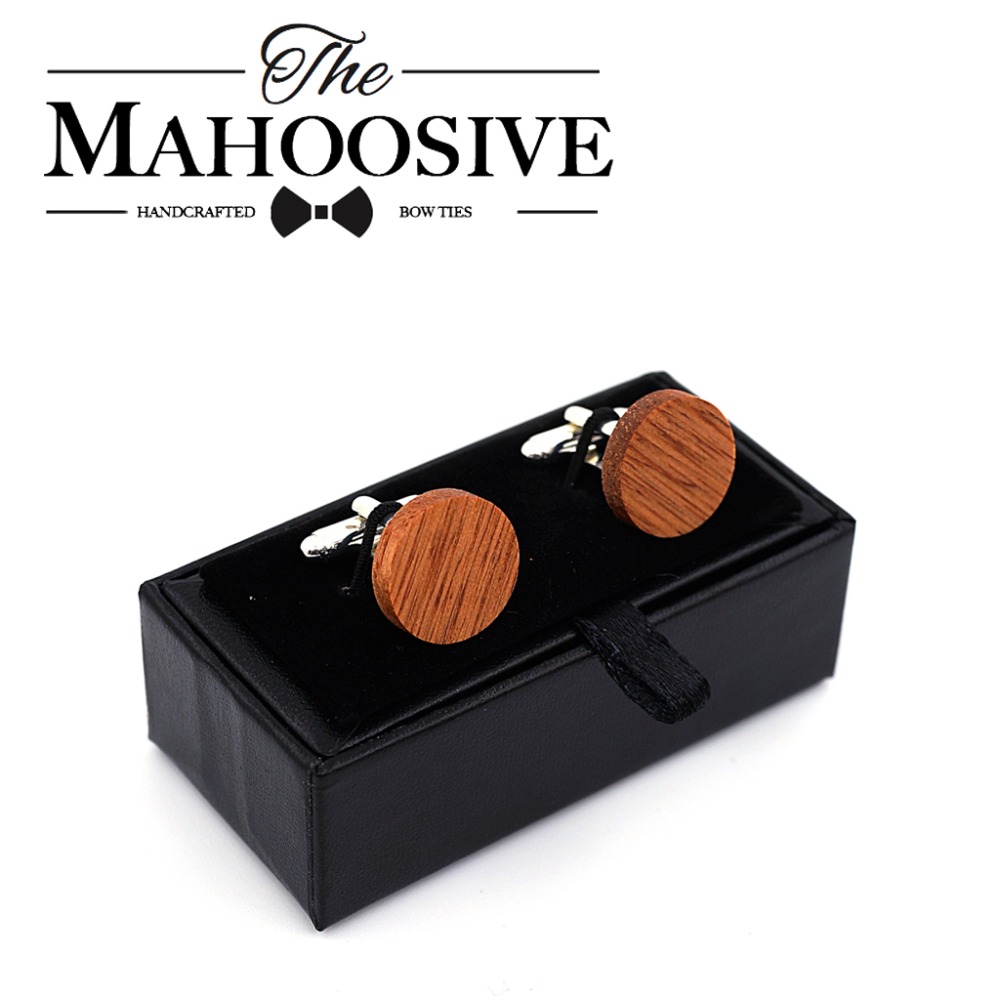 MAHOOSIVE Wooden Cufflinks Wed - Men'S Grooming Boxes review and price