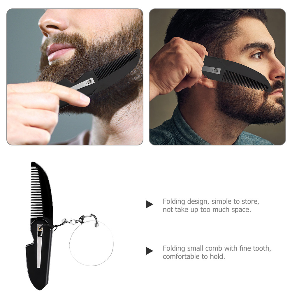 Groom Comb Handheld Foldable f - Men'S Grooming Mirror review and price