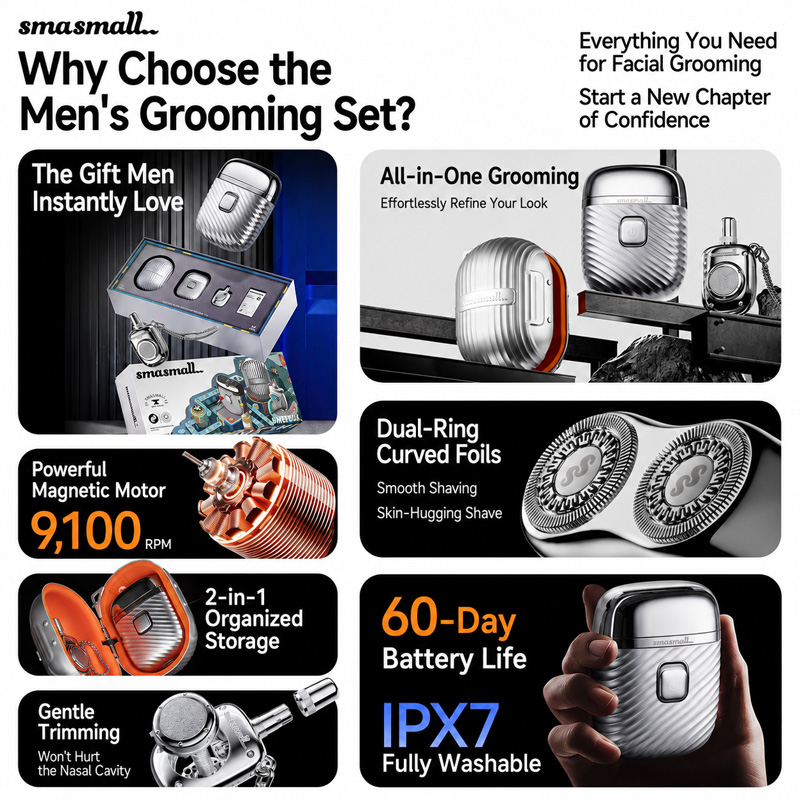 SMASMALL Matebox 3 in 1 Mini E - Men'S Grooming Boxes review and price