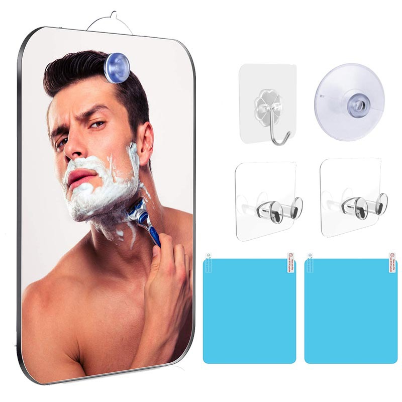 1PCS Acrylic Shower Mirror wit - Men'S Grooming Mirror review and price