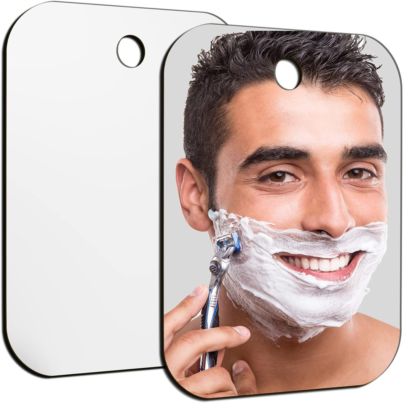 1PCS Acrylic Shower Mirror wit - Men'S Grooming Mirror review and price